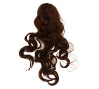 FRCOLOR Peluca Larga Rizada Con Diadema Para Mujer Peluca De Fibra Sintética Resistente Al Calor Para Look Casual