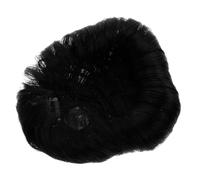 FRCOLOR Peluca Para Caída Del Tupé Corto Pelucas Sintéticas Esponjoso Para Hombres