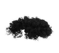 FRCOLOR Pelucas Sintéticas Afro Rizadas para Mujeres Negras Peluca Corta y Esponjosa con Flequillo para Cosplay y Uso Diario