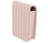 FRCOLOR Pequeño Neceser para Pintalabios con Espejo Integrado Bolsa Cosmética Portátil y Organizador de Maquillaje Mini para Bolso para Viaje y Diario