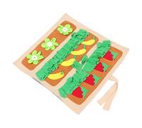 FRCOLOR Pet Sniffing Pad Lento Comer Mate Manta para olfatear para perros Esterilla olfatear para perros Cojín de entrenamiento para perros pequeños comedero para conejos Esterilla para perros