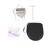 FRCOLOR Piano de Pulgar Acrílico Transparente Notas Instrumento Musical Kalimba para Diseño Seguro y Portátil Sonido Duradero