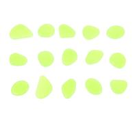 FRCOLOR Piedras Decorativas Luminosas Verdes para Pecera, 300 Piezas de Guijarros de Resina Fluorescentes para Decoración de Acuarios y Jardín, Ideales para Paisajismo y Ambiente Nocturno