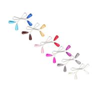 FRCOLOR Piezas Broche De Perlas Bufanda Musulmana Hijab Clips Bufandas Hijab Para Mujer Acortar Patas Pasadores De Hijab Boda Alfileres De Hijab Para Mujeres Suéter Mujer Aguja De Acero