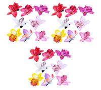 FRCOLOR Piezas horquilla orquídea wedding bride flower hair clip Pinzas orquídea novia flowers tocado de boda para novia tocado floral horquilla de boda horquillas tela