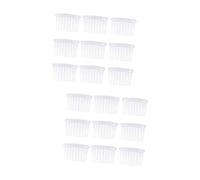 FRCOLOR Piezas peine de pinza de pelo de niña Peine de plástico peine con broche para el cabello pinzas para el cabello transparentes pinzas de cabello pasador de pelo peine lateral ola