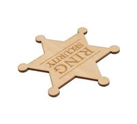 FRCOLOR Pin de Madera para Bodas Broche de Seguridad Elegante para Testigos Accesorio de Decoración para Celebraciones Especiales