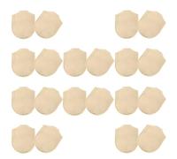 FRCOLOR Placas de Armadura Medieval DIY de 20 Piezas en Hierro Color Oro, Material Resistente para Recreación Histórica, Equipo de Cosplay y Fabricación de Armaduras a Escala