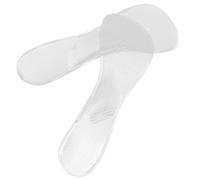 FRCOLOR Plantillas Acolchadas de Gel para Tacones Altos, Soporte y Amortiguación Talón, Transpirables, Autoadhesivas, Ideales para Uso Prolongado en Mujer