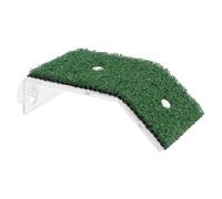 FRCOLOR Plataforma de Descanso para Tortugas Diseño Antideslizante y Escalera de PP, Isla Flotante Verde para Reptiles Acuáticos Longitud y Ángulo de Escalada Adecuados