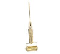 FRCOLOR pluma detectora de puntos de acupuntura herramienta de masaje facial pluma de masaje facial masajeador facial masajeadores faciales Sonda de acupuntura para masaje del oído Golden