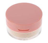 FRCOLOR Polvos Fijadores Sueltos con Borla 1 Unidad Tono 2 Claro Control de Grasa Transpirables Resistentes al Sudor para Piel Clara Maquillaje Facial Portátil