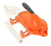 FRCOLOR Prensadora Manual de Plástico para Hacer Dumplings y Tortillas Pequeñas, Fácil de Limpiar y Ahorra Trabajo, Adecuado para Envolver Masa Cocina Color Aleatorio