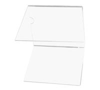 FRCOLOR Protector de Báscula Acrílico Transparente 200x200x200 Mm, Cubierta Cortavientos para Básculas Electrónicas de Laboratorio y Cocina, Escudo Protector Resistente para Uso