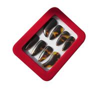 FRCOLOR Protector De Dedos De Musica Púas De Guitarra Cubierta De Uñas Guzheng Guzheng Púas De Cítara Clavo Guzheng Púas De Dedo Guzheng Niño Importante Porcelana