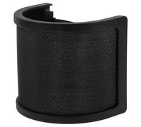 FRCOLOR Protector de Micrófono U Doble Capa Pantalla Antiviento para Grabación Profesional Funda para Micrófono de Mano Compatible para Canto y Locución