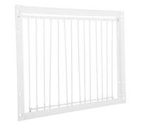 FRCOLOR Puerta para Jaula de Palomas Mensajeras 30 Cm de Metal Engrosado, Accesorio para Jaulas de Aves Diseño Flexible para Paso y Acceso, Puerta Resistente para Cría y Competición