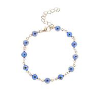 FRCOLOR Pulsera De Ojo De Pulseras De Mal De Ojo Pulsera Ojo Turco Tobilleras De Mal De Ojo Para Mujer Encantos De Ojos Turcos Pulsera Tobillera Mal De Ojo Pulsera Hamsa Aleación