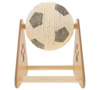 FRCOLOR Rascador De Sisal para Gatos Rascador Plano Pelota Interactiva Almohadilla De Sisal Resistente para Interior Cuidado De Uñas Sala De Estar