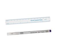 FRCOLOR Regla de Lápiz para Marcar Líneas Punta Fina de 0 5 Mm Herramienta Portátil para Marcar La Piel para Procedimientos de Microblading