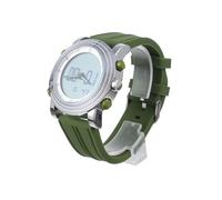 FRCOLOR Reloj Digital Deportivo Luminoso con Correa De Silicona para Estudiantes Multifunción con Alarma Fecha y Visualización Semanal para Ejercicio Nocturno Modelo Verde