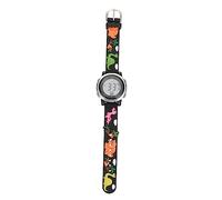 FRCOLOR Reloj Electrónico Resistente al Agua para Niños y Niñas Diseño de Dinosaurio Reloj Deportivo LED Correa para Actividades al Aire Libre 1 Pieza