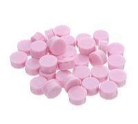 FRCOLOR Rodamientos Giratorios para Manualidades 100 Unidades Base de Soporte Rosa para Molinos de Viento y Juguetes Cojinetes de Bolas Compactos para Bricolaje y Decoración Artesanal