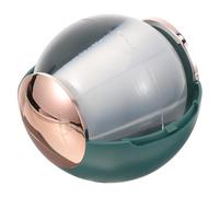 FRCOLOR Rodillo Quitapelusas Lavable Portátil de Gel Adhesivo Reutilizable para Pelo de Gato y Pelusa en Abrigos y Guantes Material Abs y Poliuretano Verde