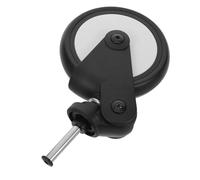 FRCOLOR Rueda Delantera para Cochecito Repuesto de Goma Antishock con Suave Fácil Instalación para Silla de Paseo y Infantil