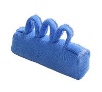 FRCOLOR Separador de Dedos Ergonómico Azul Tejido Cómodo y Fácil de Limpiar, Pelota de Entrenamiento para Fisioterapia y Rehabilitación de Personas Mayores y Pacientes Encamados