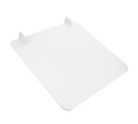 FRCOLOR Separador Oficina de PVC Bordes Redondeados, Panel Divisor Escritorio Resistente al Spray y Desgaste para Ambientes de Empresa y Hotel