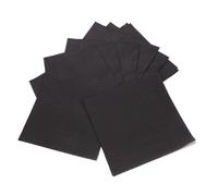 FRCOLOR Servilletas Desechables Negras 6.5 X6.5 60 Unidades (3 Paquetes de 20) para Cumpleaños, Bodas y Fiestas, Papel y Duradero Adecuado para Eventos y Decoración