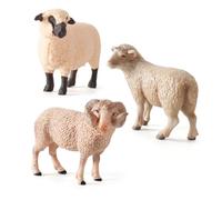 FRCOLOR Sheep Ornament Realistic Simulated Wildlife Model Lifelike Merino Style Educational Toy For Home School Decor