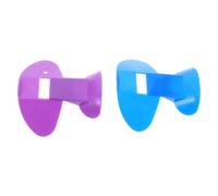 FRCOLOR Silbato Nasal para Entrenamiento Musical 2 Piezas Azul y Morado de Plástico Dispositivo para Entrenar Embocadura y Respiración Nasal Principiantes Mejora Claridad y Control