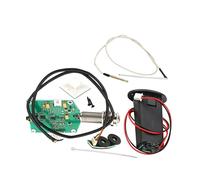 FRCOLOR Sistema de Pastilla para Guitarra Acústica y Eléctrica Preamplificador Portátil con Control de Volumen Compatible con Múltiples Modelos Plug And Play sin Instalación Complicada