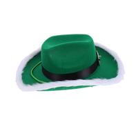 FRCOLOR Sombrero De Pajarita Verde Para Niños y Mujeres Disfraz De Fiesta y Celebración