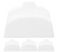 FRCOLOR Soporte Base Estable y Fácil de Limpiar para 4 Piezas de Cerámica Blanco Abs para Exhibición Portátil Ocarinas de Instrumentos Musicales