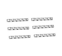 FRCOLOR Soporte De Almacenamiento Para Pinceles De Uñas 6pcs Organizador Transparente Para Herramientas De Manicura Soporte Para Pinceles De Caligrafía y Arte De Uñas