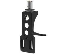 FRCOLOR Soporte para Cartucho Fonográfico de Cabezal de Tocadiscos, Accesorio Negro para Cápsula Phono, Compatible Dj y Uso Profesional, Control de Resonancia y Ajuste Preciso