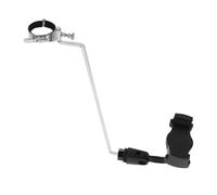 FRCOLOR Soporte para Teléfono Ajustable para Saxofón y Clarinete Clip Metálico para Músicos Compatible con Móviles para Lectura de Partituras y Práctica