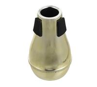 FRCOLOR Sordina Para Trombón Tenor Medio Cerrado, Silenciador De Instrumento Musical De Abs, Color Dorado, Herramienta Eficaz Para Eliminar Ruido Práctica y Ensayo