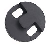 FRCOLOR Sordina Profesional Para Violonchelo Negra De Goma Compacta, Práctica Para Reducción De Sonido Práctica Musical, Diseño Portátil y Segura Para Instrumento