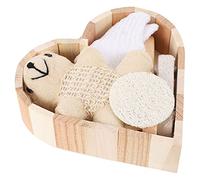 FRCOLOR Suministros para El Baño Juego de Baño de 6 Piezas Guante de Baño de Esponja Exfoliante Juego de Herramientas de Baño de Spa para su Ser Querido