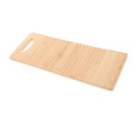 FRCOLOR Tabla Lavar Madera de Haya Natural Mini Portátil para Diseño Ergonómico para Aprendizaje y Desarrollo de Habilidades Domésticas
