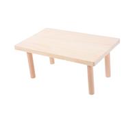 FRCOLOR Tablero de Hámster de Material Sintético Beige Plataforma de Segundo Piso para Jaula, Juguete Seguro y Divertido para Ejercicio de Mascotas Pequeñas