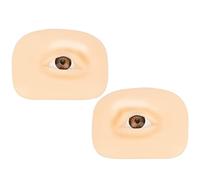 FRCOLOR Tablero Entrenamiento Sombras De Ojos Silicona Falsa Práctica Maquillaje