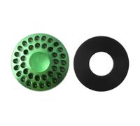 FRCOLOR Tapa de Hombro para Horquilla de Bicicleta de Montaña Verde | Aleación de Aluminio, Diseño Hueco Ligero y Resistente al Desgaste, para Ciclismo y Uso en Horquillas Delanteras