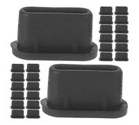 FRCOLOR Tapones Antipolvo de Silicona para Enchufe Tipo-c, Protector de Puerto Negro, 200 Unidades, Cubiertas Pequeñas para Mantenimiento y Conservación de Teléfonos Móviles