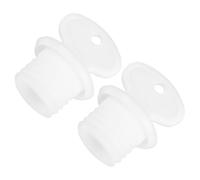 FRCOLOR Tapones para Bolsa de Agua Caliente 2 Unidades, Tapón Pequeño de Plástico Resistente, Portátil y Sellador Eficaz, Compatibles Bolsas Térmicas para Terapia de Calor en Casa