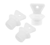 FRCOLOR Tapones para Bolsa de Agua Caliente 3 Unidades, Tapa de Pp Resistente al Calor, Sello de Rosca Hermético, Anti-fugas, Compatible Bolsas de Agua Caliente para Invierno y Viajes